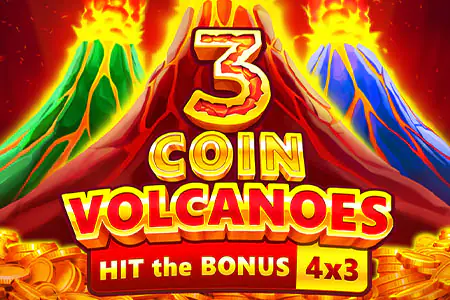 3 Coin Volcanoes classic slot game at SpinMills Casino