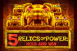 5 Relics of Power Hold and Win slot game at SpinMills Casino